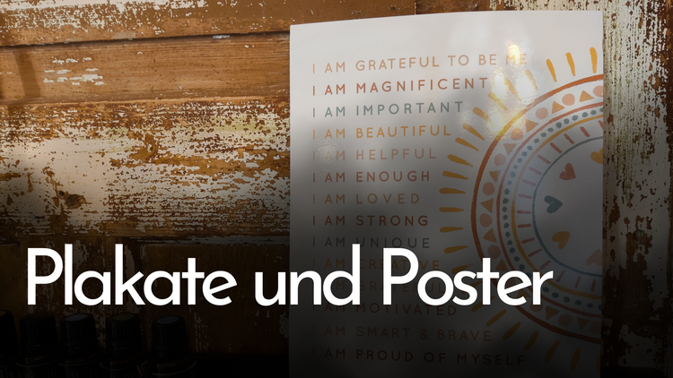 Plakate und Poster