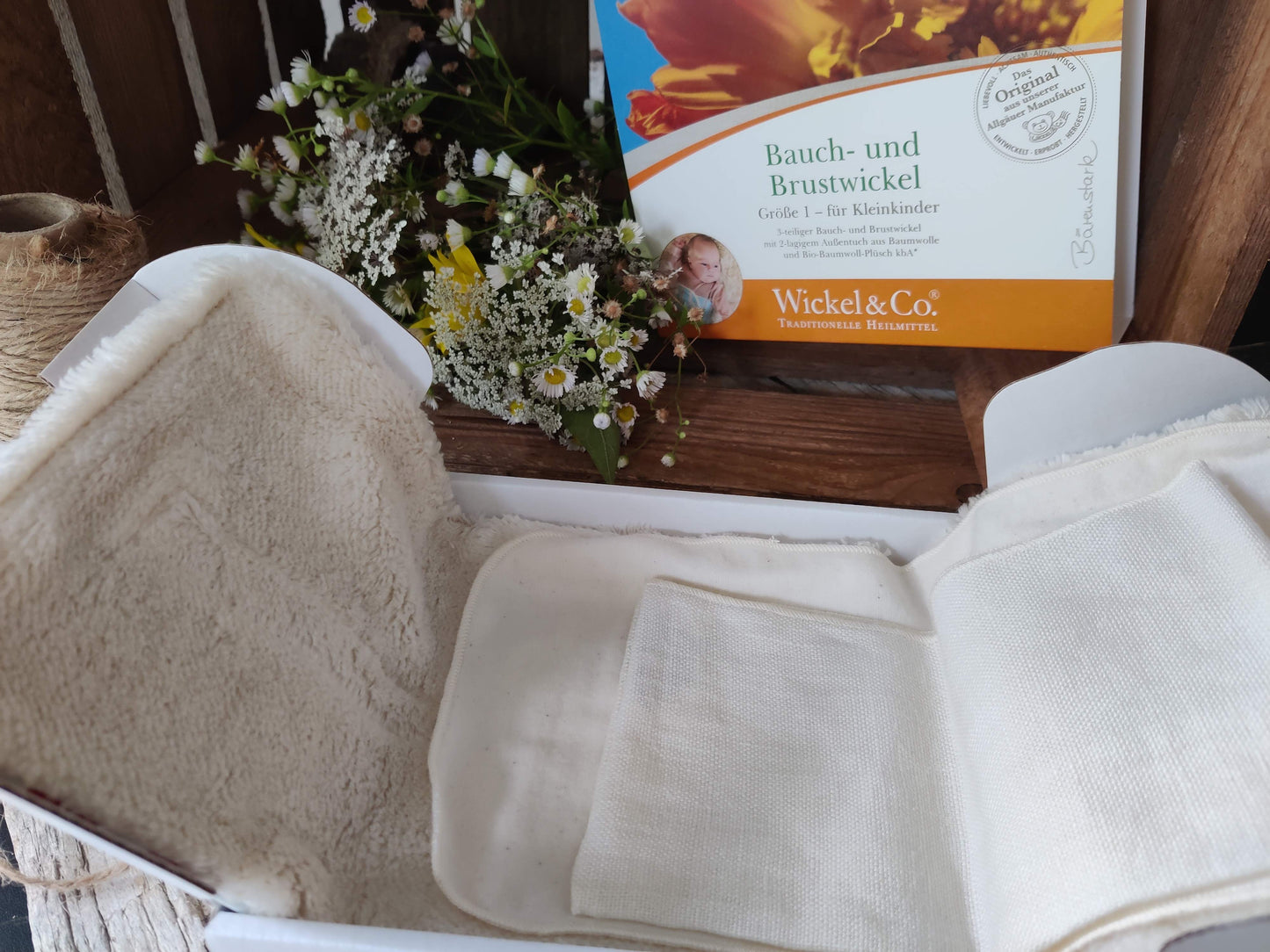 Bauch- und Brustwickel für Kinder: Natürliche Linderung von Beschwerden