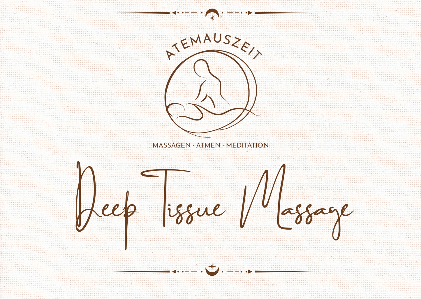 Deep Tisue Massage - Tiefengewebsmassage