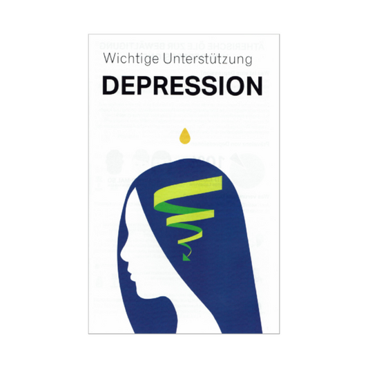 Broschüre: Wichtige Unterstützung bei DEPRESSION – Mit ätherischen Ölen neue Zuversicht finden