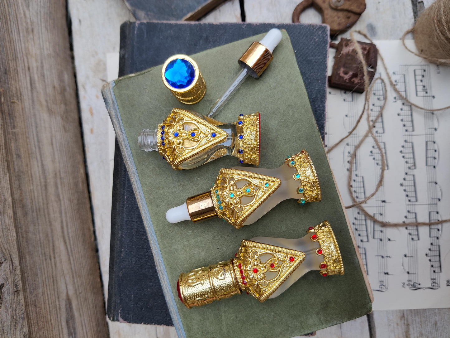 Parfum Flasche "Arabian Gold" – 8ml Dropper-Flasche