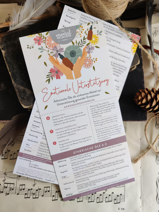 Karte „Emotionale Unterstützung“ – die Unterstützung deiner Gefühle mit Ölen