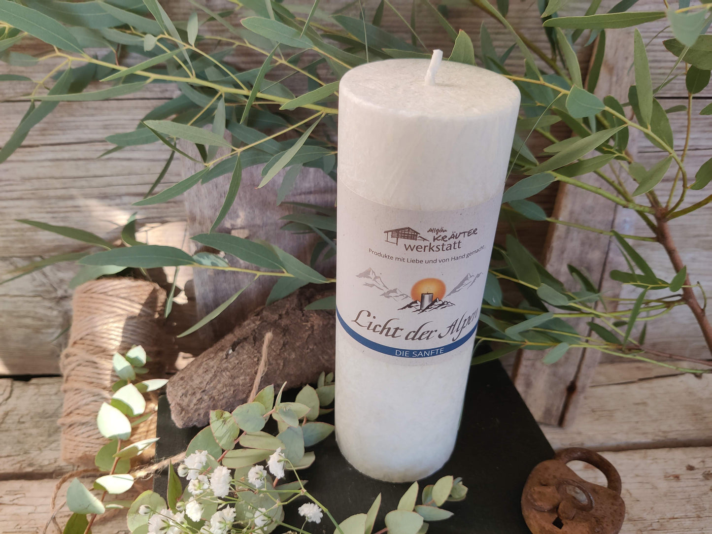 Duftkerze Licht der Alpen „Die Sanfte“