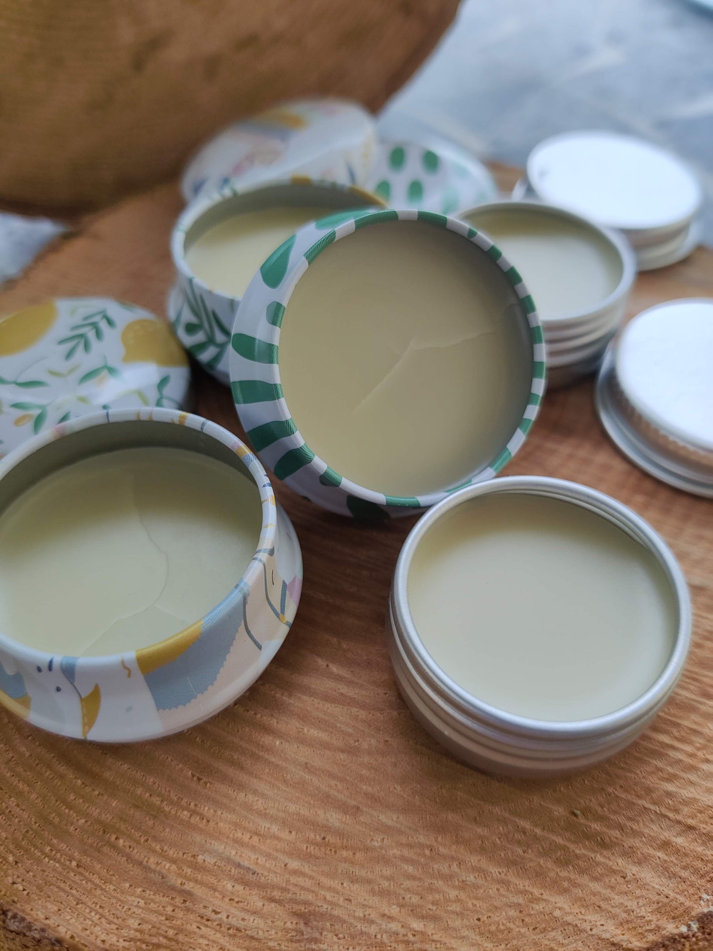 Lippenpflege & Creme Dosen – Bunt & Silber, für DIY & mehr
