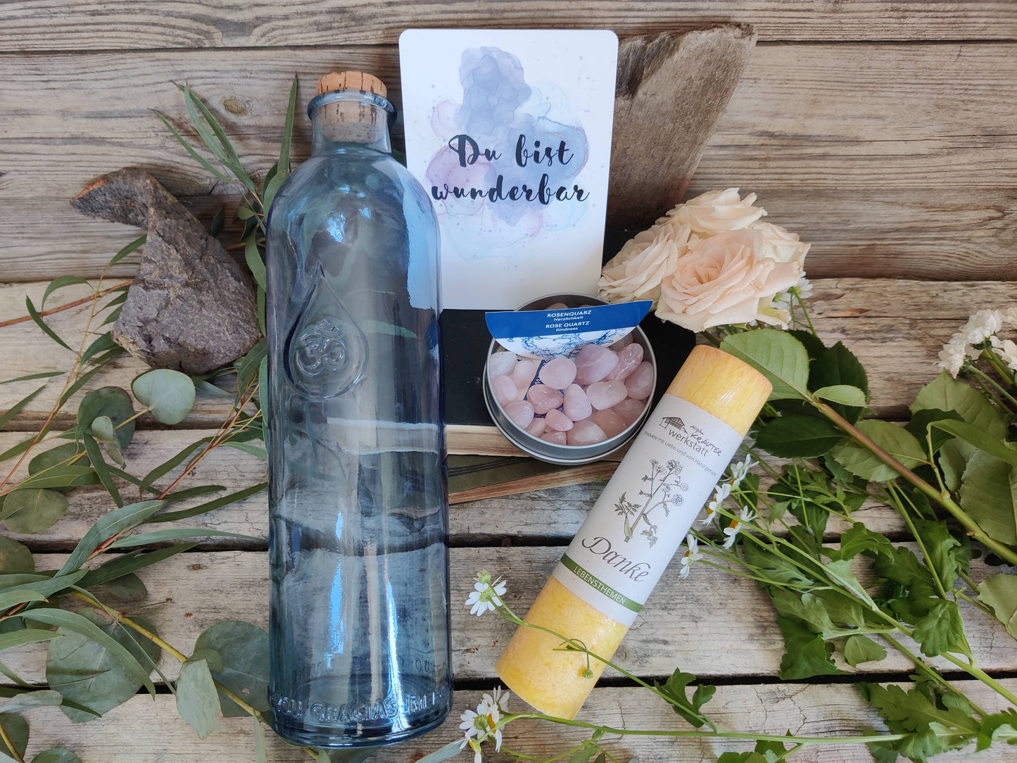 Von Herzen Danke! Energetisches Set für Achtsamkeit und Wertschätzung