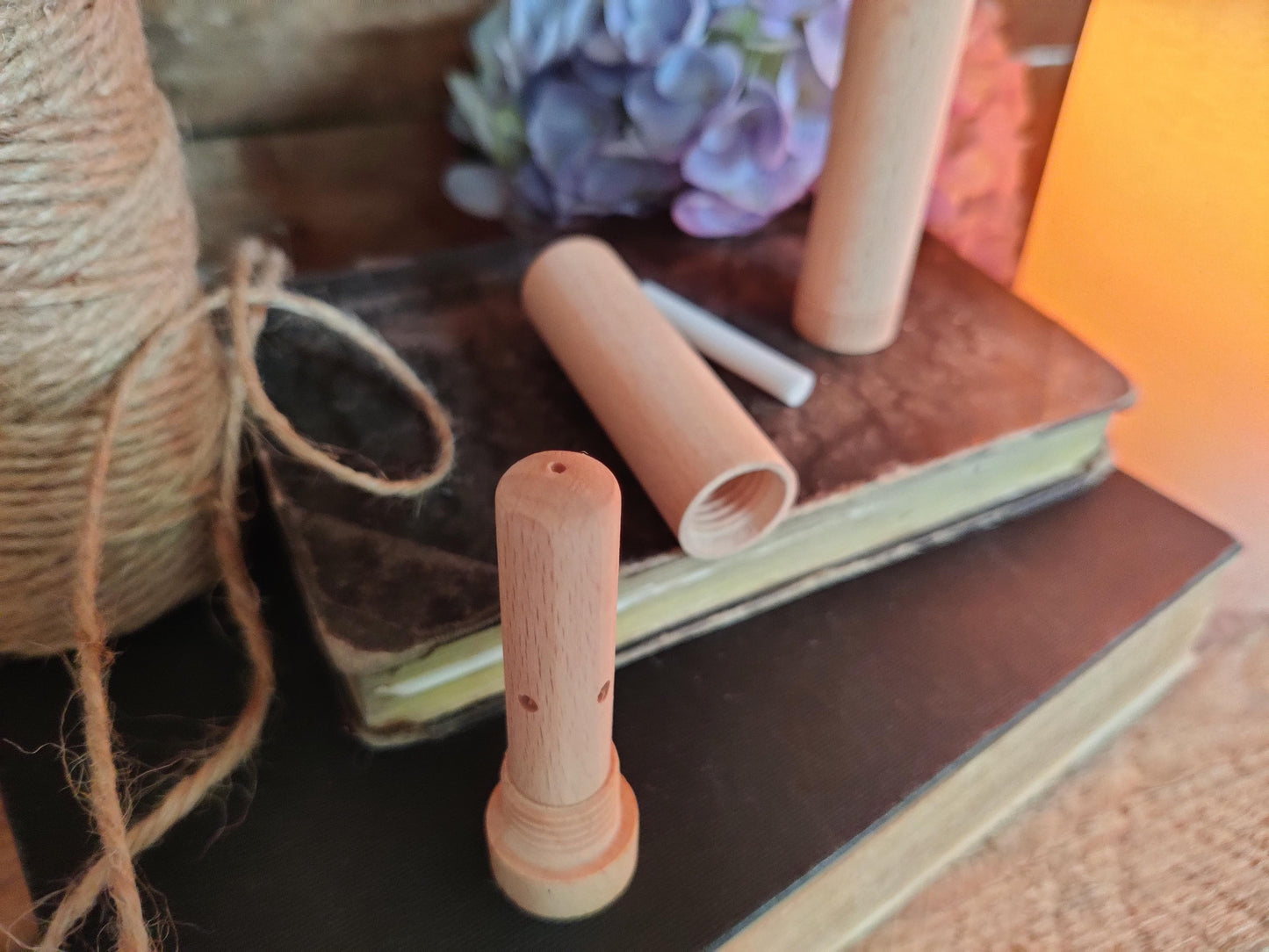 NatureInhale – Natürlicher Holz-Inhalator für ätherische Öle