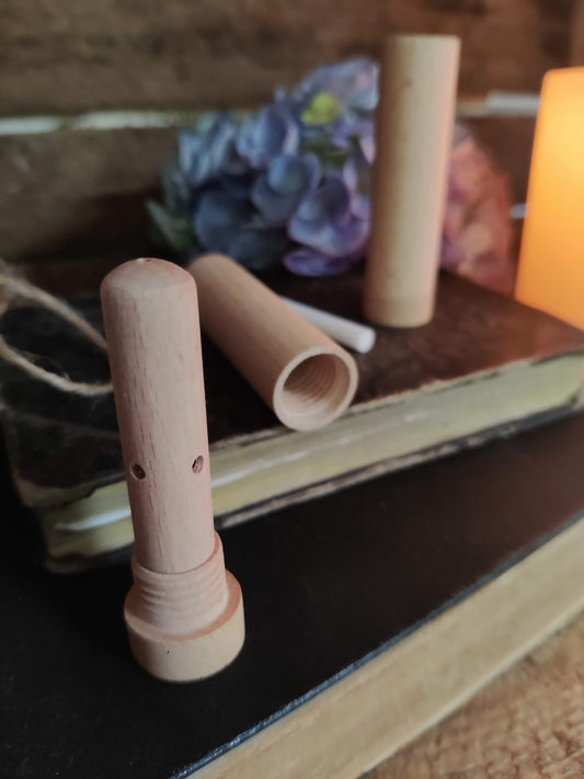 NatureInhale – Natürlicher Holz-Inhalator für ätherische Öle