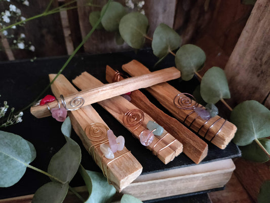 Palo Santo – wunschönes, handverziertes Räucherholz
