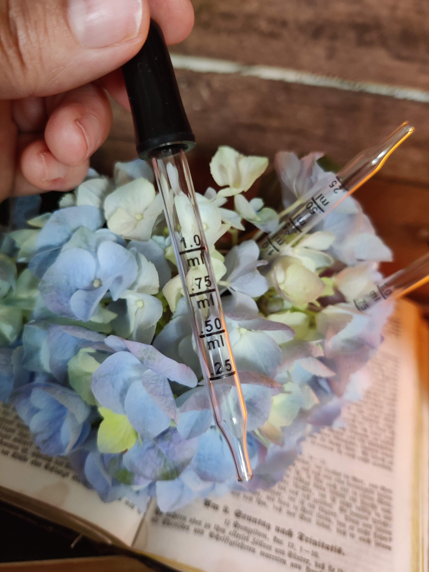 Glas- Pipette zum Transfer von ätherischen Ölen, 1ml