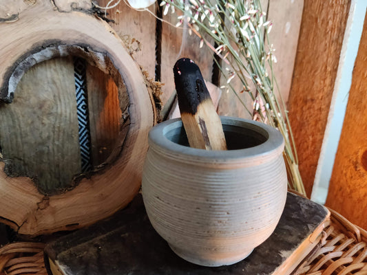 Räucherschale „Elegance“ aus Speckstein – stilvoll & hitzebeständig