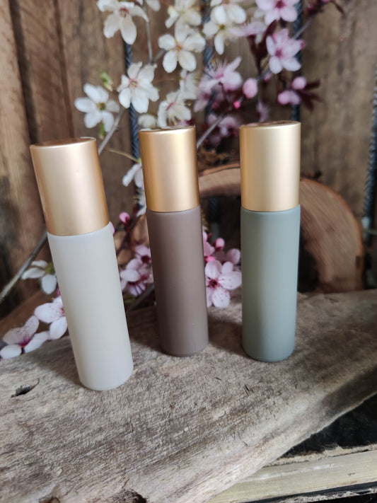 Roll-Ons „Earth“ – natürliche Morandi-Eleganz für deine Ölmischungen