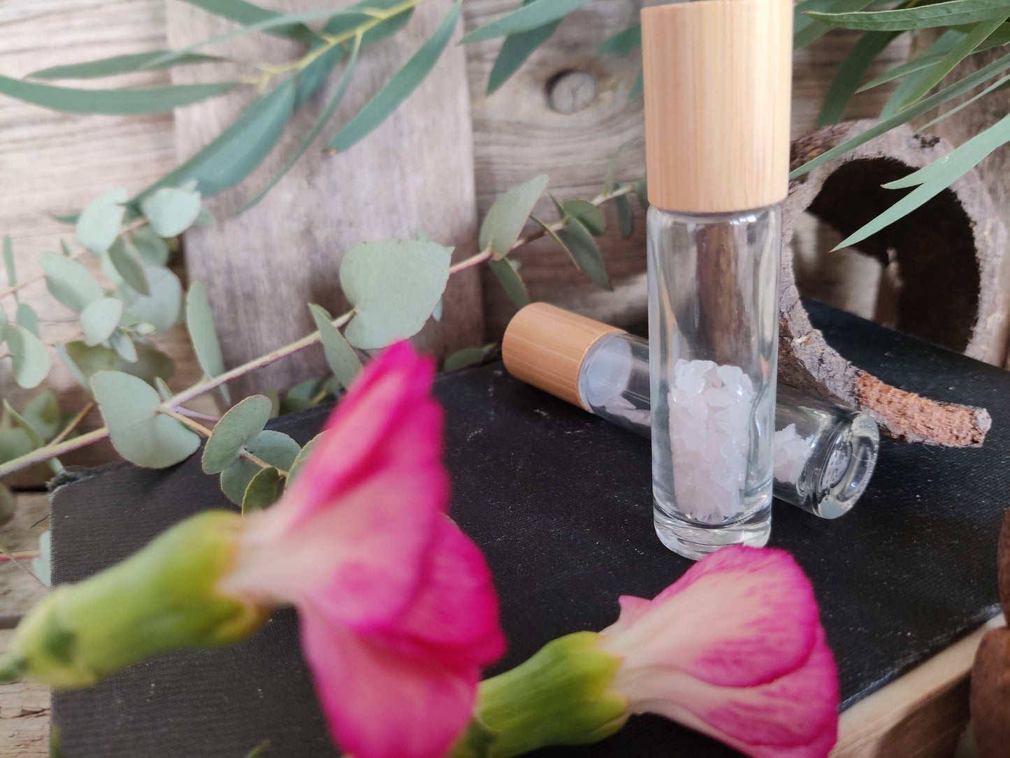 Roll-Ons mit Edelsteinsplittern – tolle Begleiter für deine Öle