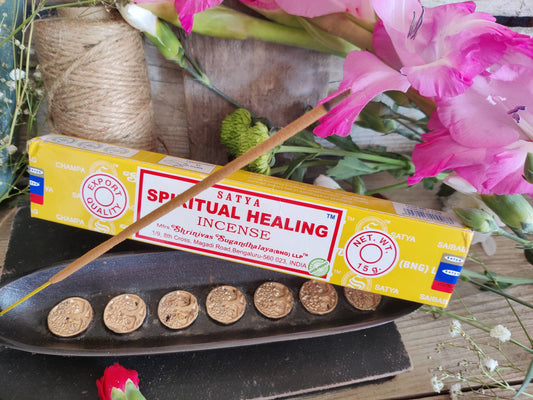Satya Räucherstäbchen: Spiritual Healing – Der Duft der inneren Heilung
