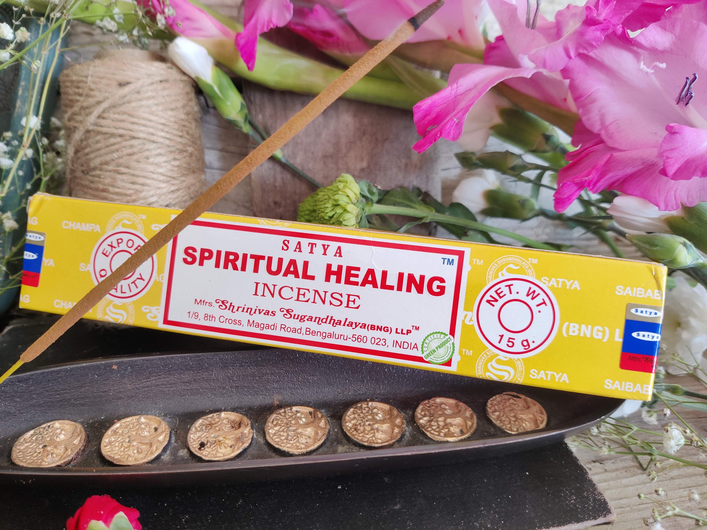 Satya Räucherstäbchen: Spiritual Healing – Der Duft der inneren Heilung