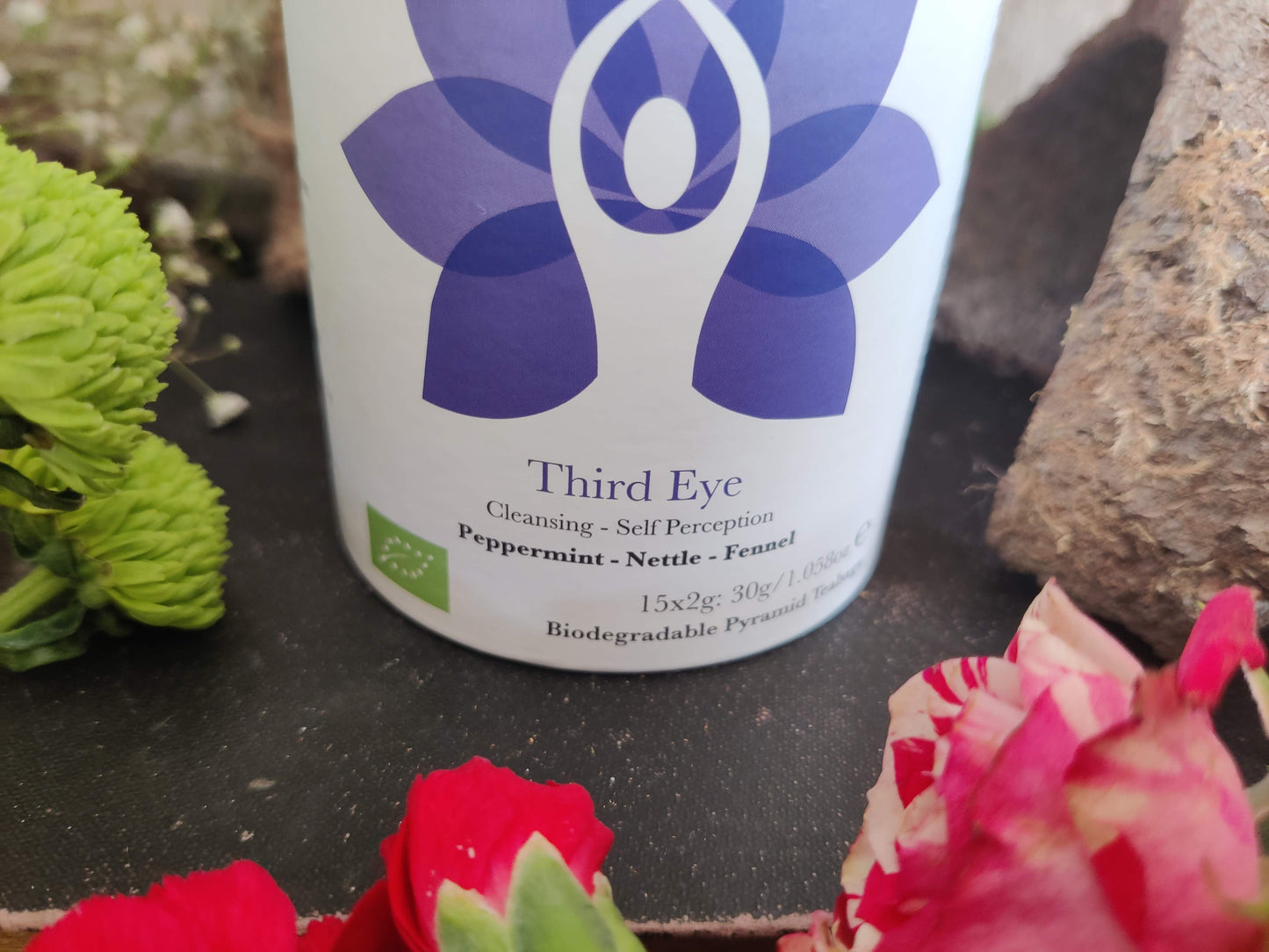 Chakra Tee: I See – Ajna – Stirnchakra | by Solaris Tea