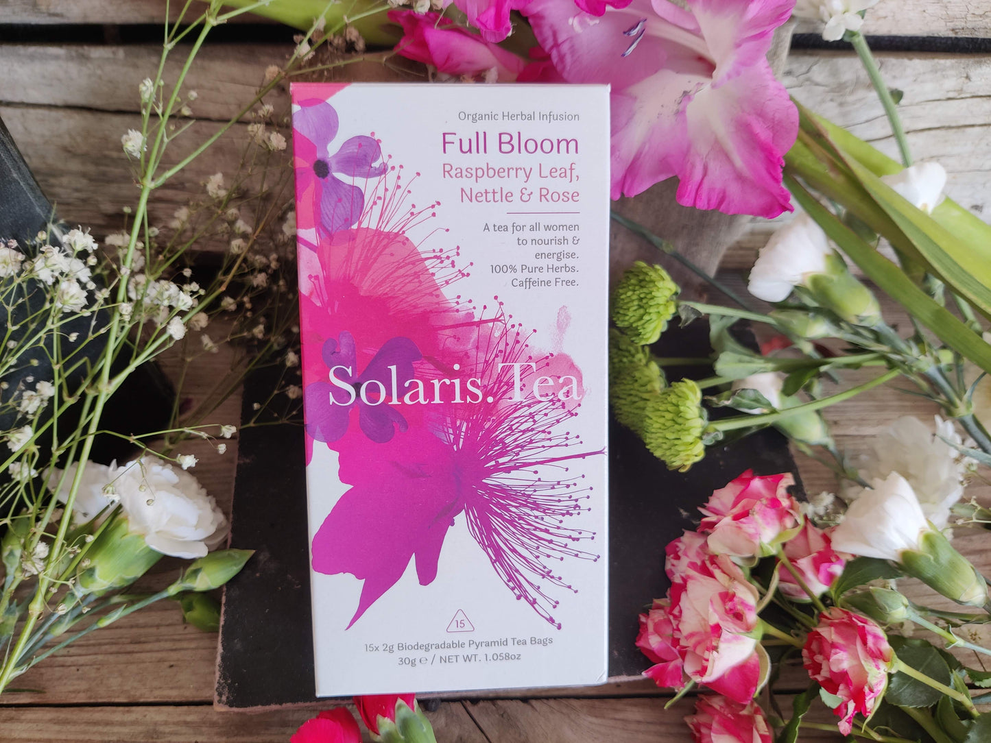 Solaris Tea:  Full Bloom - kraftvoller Kräutertee für Frauen