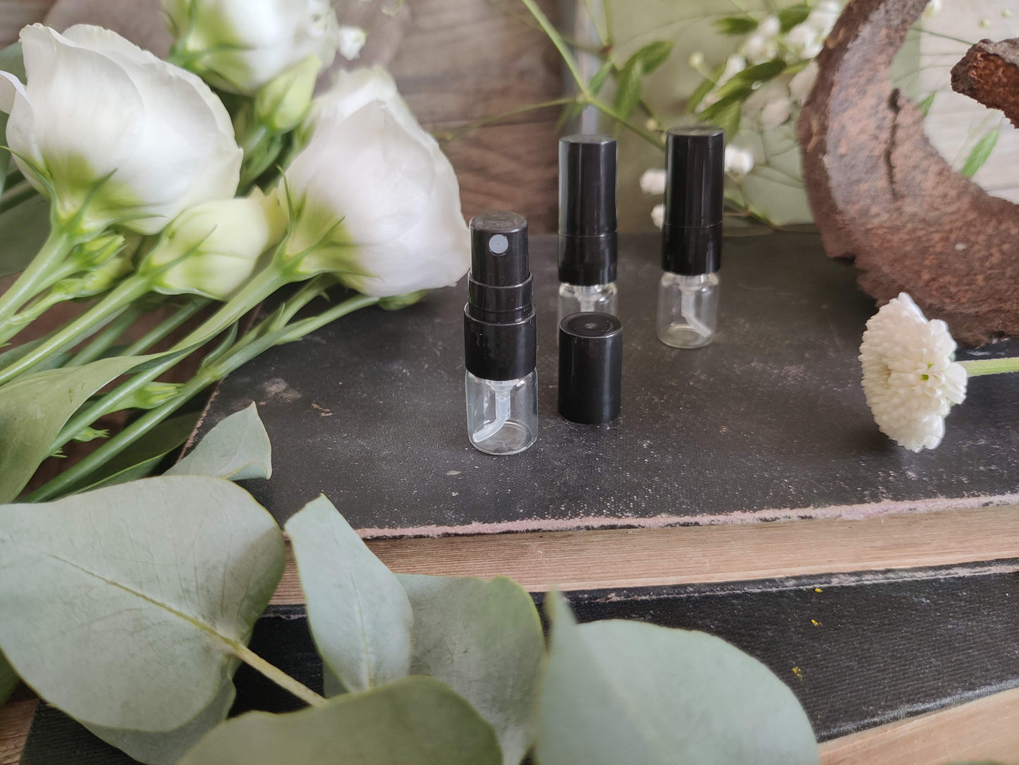 Glas-Sprühflasche 1ml – wiederverwendbar, nachhaltig & perfekt für Duftproben