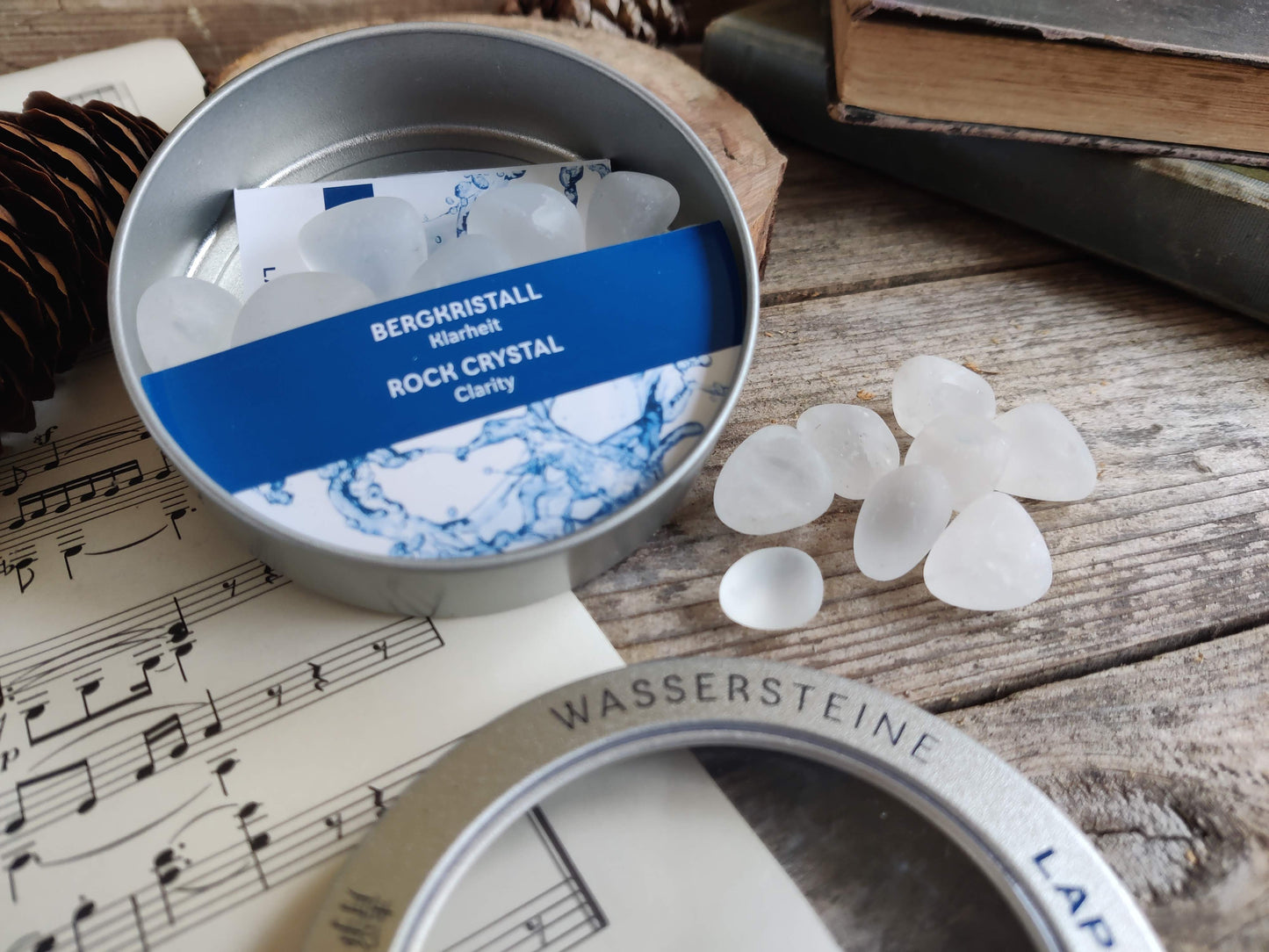 Edelstein- Wasser I Wassersteine: Bergkristall – Klarheit und Energie