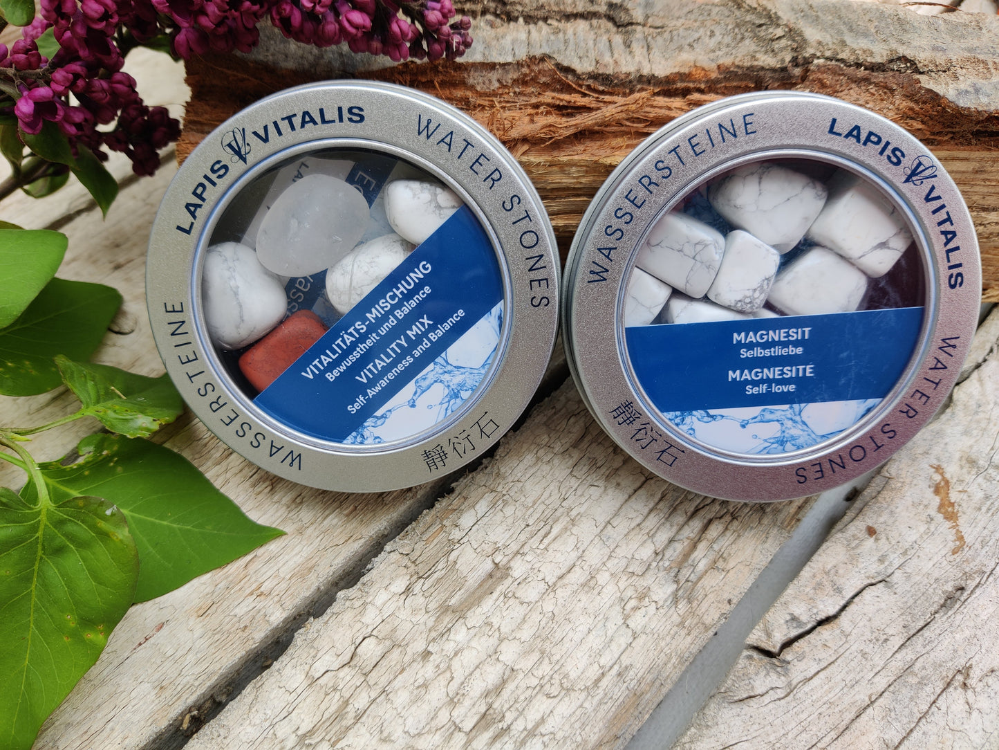Edelstein- Wasser I Wassersteine: Magnesit - Selbstliebe