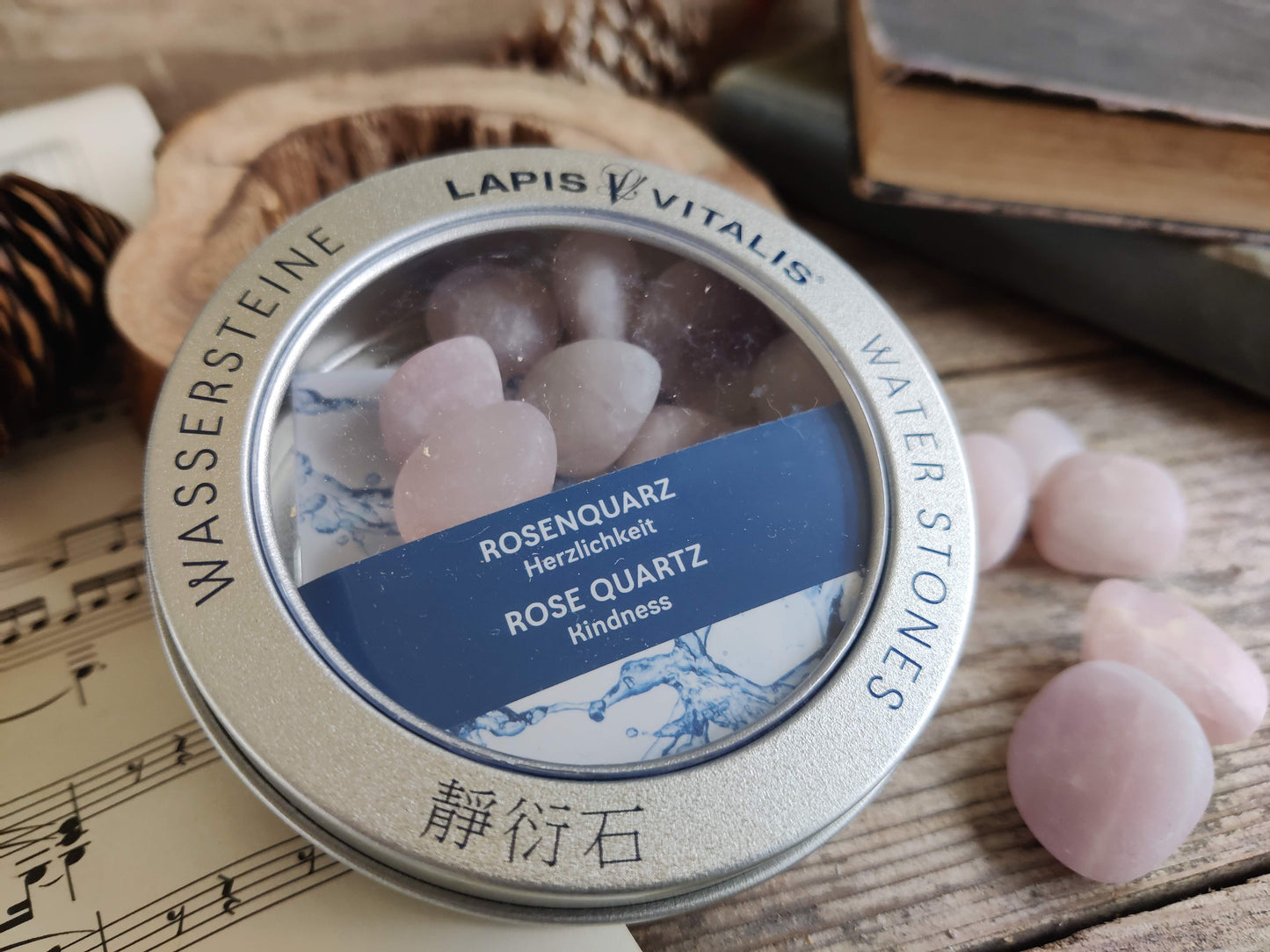 Edelstein- Wasser I Wassersteine: Rosenquarz – Herzlichkeit