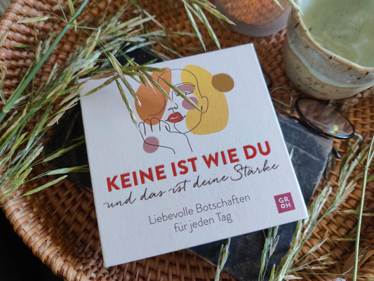 "Keine ist wie du" -Selbstliebe-Karten mit Zitaten starker Frauen