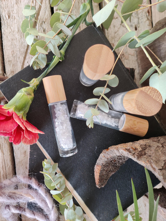 Roll-Ons mit Edelsteinsplittern – tolle Begleiter für deine Öle