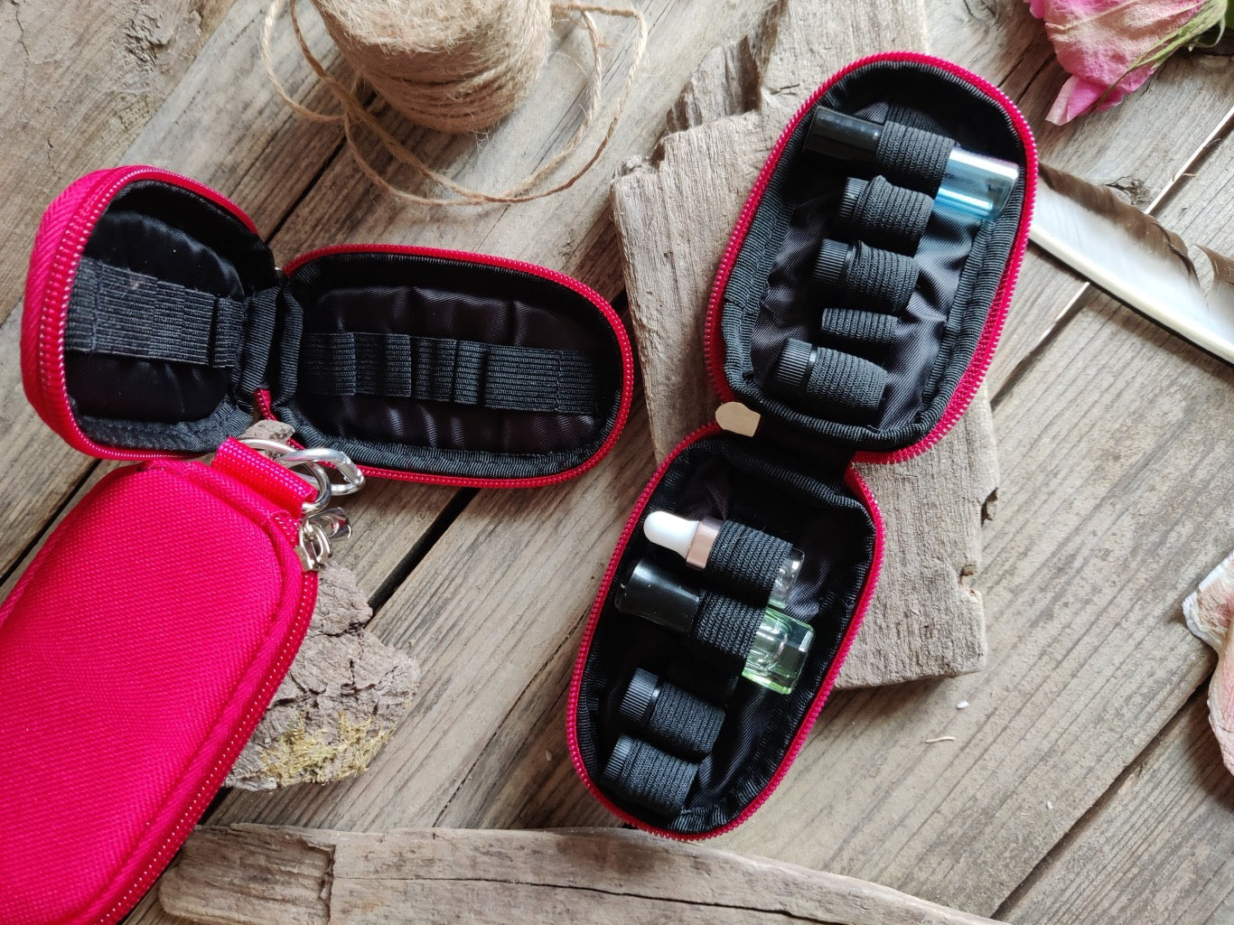 Erste-Hilfe-Set to go - Mini-Tasche für ätherische Öle