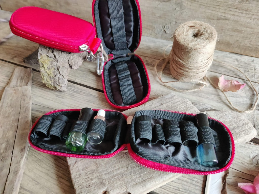 Erste-Hilfe-Set to go - Mini-Tasche für ätherische Öle