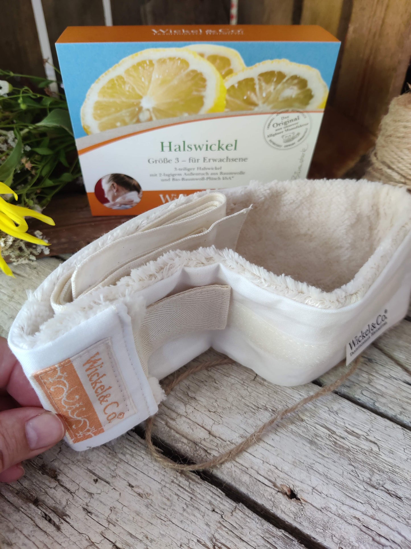 Halswickel von Wickel & Co - eine absolut wohltuende natürliche Linderung