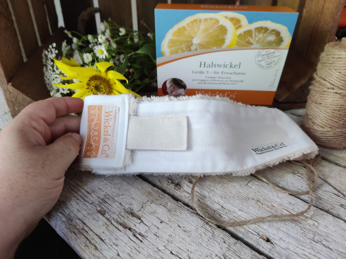 Halswickel von Wickel & Co - eine absolut wohltuende natürliche Linderung