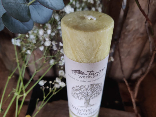 Geist der Bäume: INNERER REICHTUM - eine Allgäuer Heilkräuterkerze
