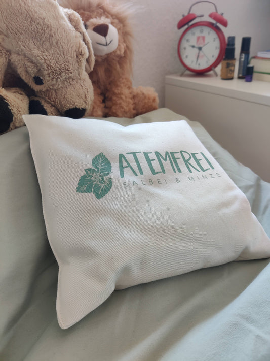 Kräuterkissen ATEMFREI - SALBEI & MINZE- Das Kissen bei Erkältunsbeschwerden