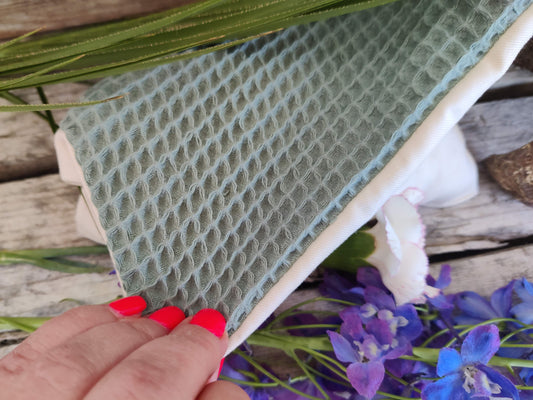 Schnupf-Häschen – Kinder-Körnerkissen mit Minze (19 x 19 cm)