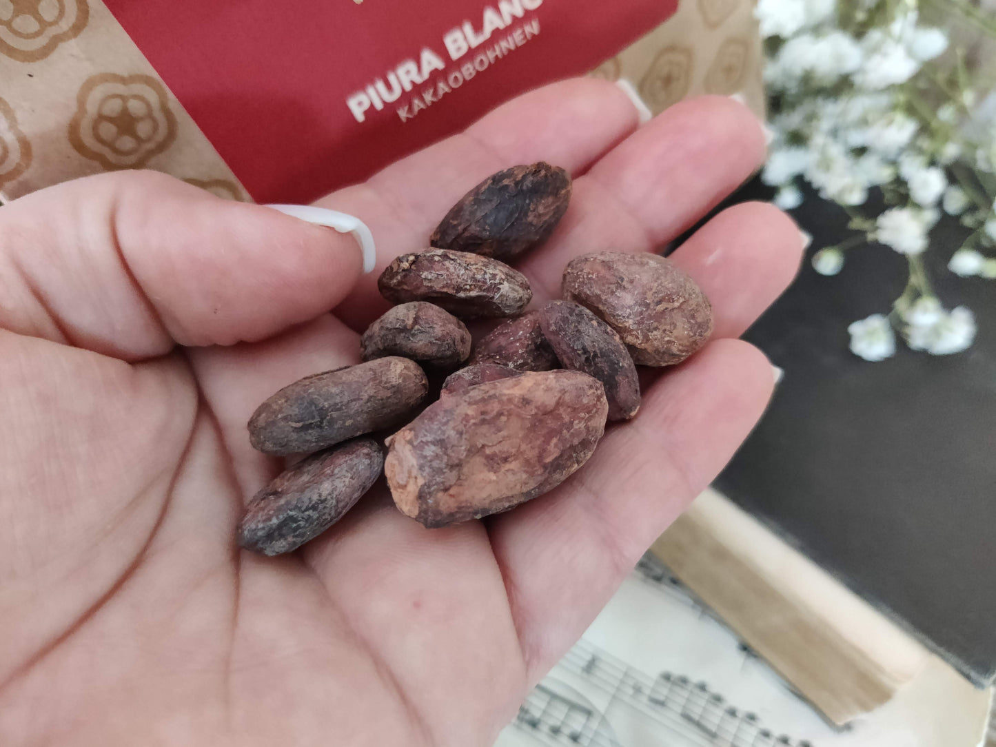 Rohe Kakaobohnen „Piura“ – Fruchtige Energie