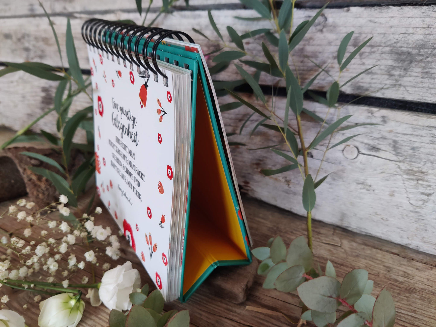 Aufsteller „Hinter jeder starken Frau steht sie selbst“