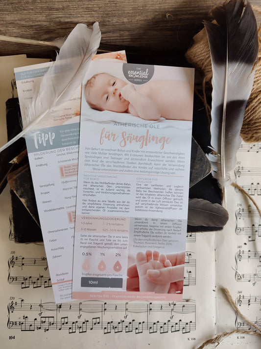 Ätherische Öle für Säuglinge – sanfte Begleiter für Babys erste Beschwerden