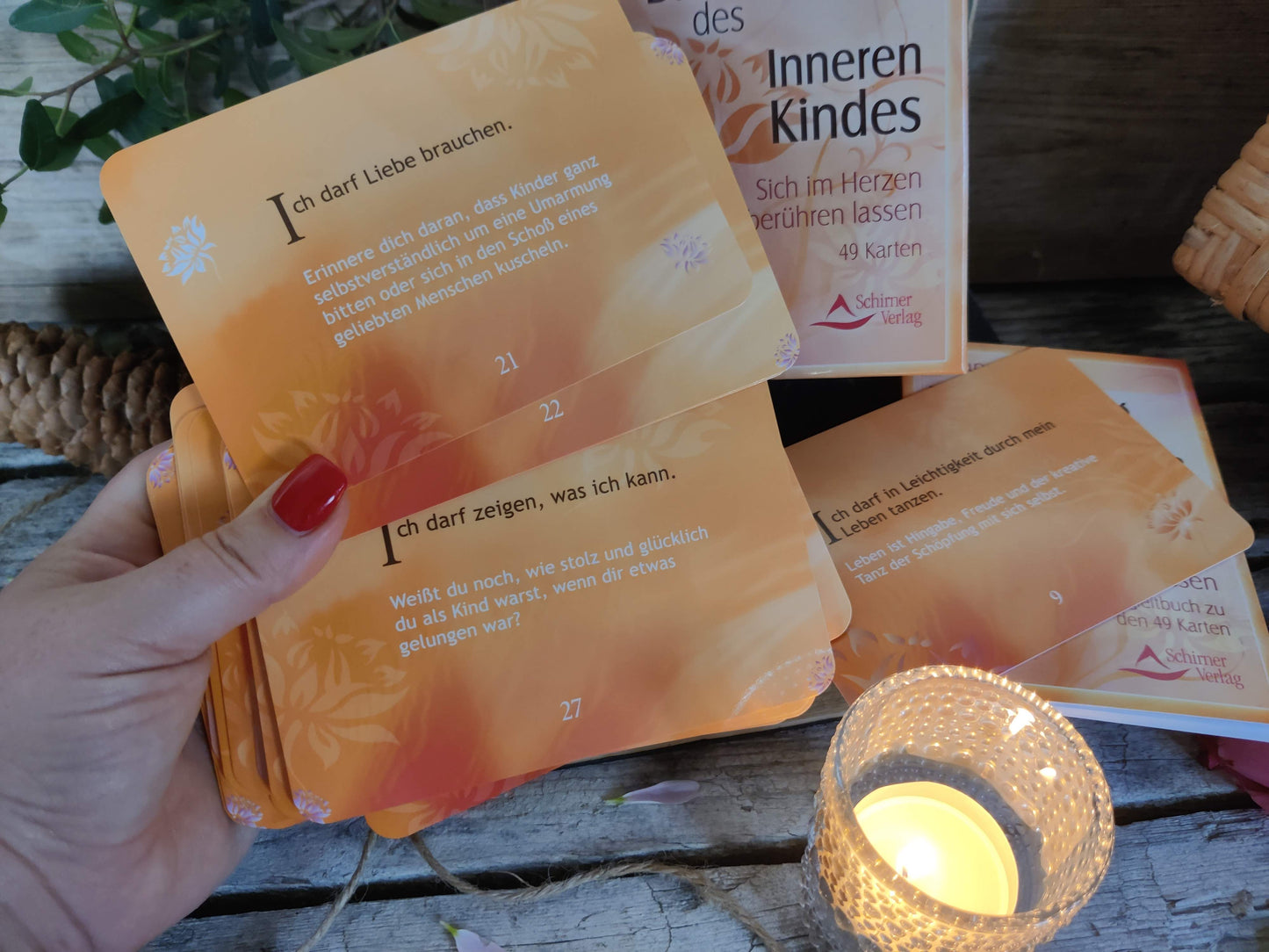 "Die Heilung des inneren Kindes" Kartenset von Susanne Hühn