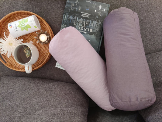 Nackenrollen mit Bio-Dinkelspelz von Herbalind - Sanfte Entspannung für Nacken und Seele