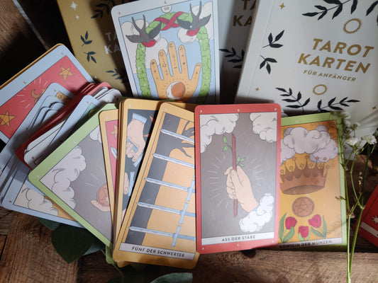 Tarot-Set für Anfänger – Karten & Anleitungsbuch