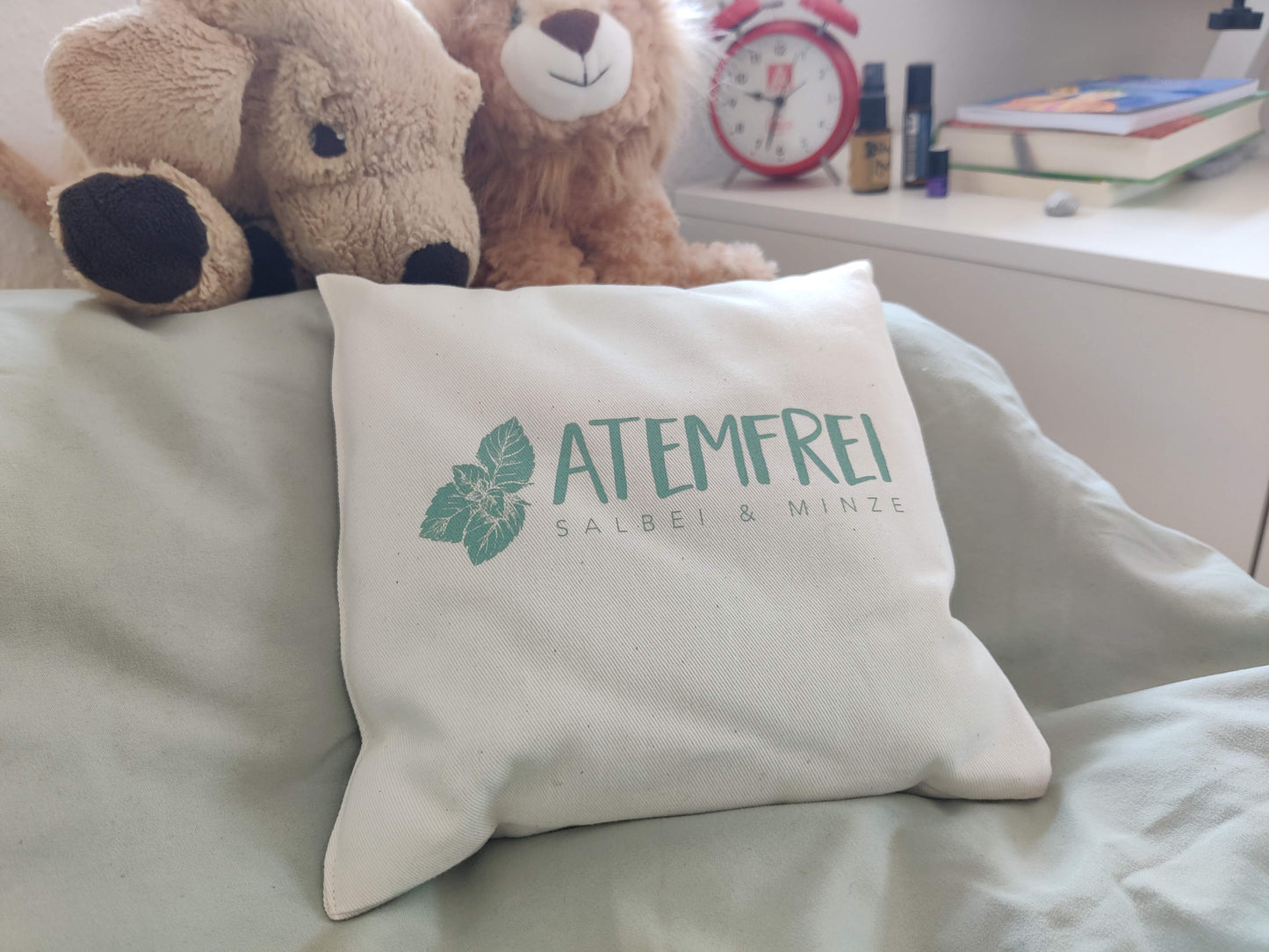 Kräuterkissen ATEMFREI - SALBEI & MINZE- Das Kissen bei Erkältunsbeschwerden
