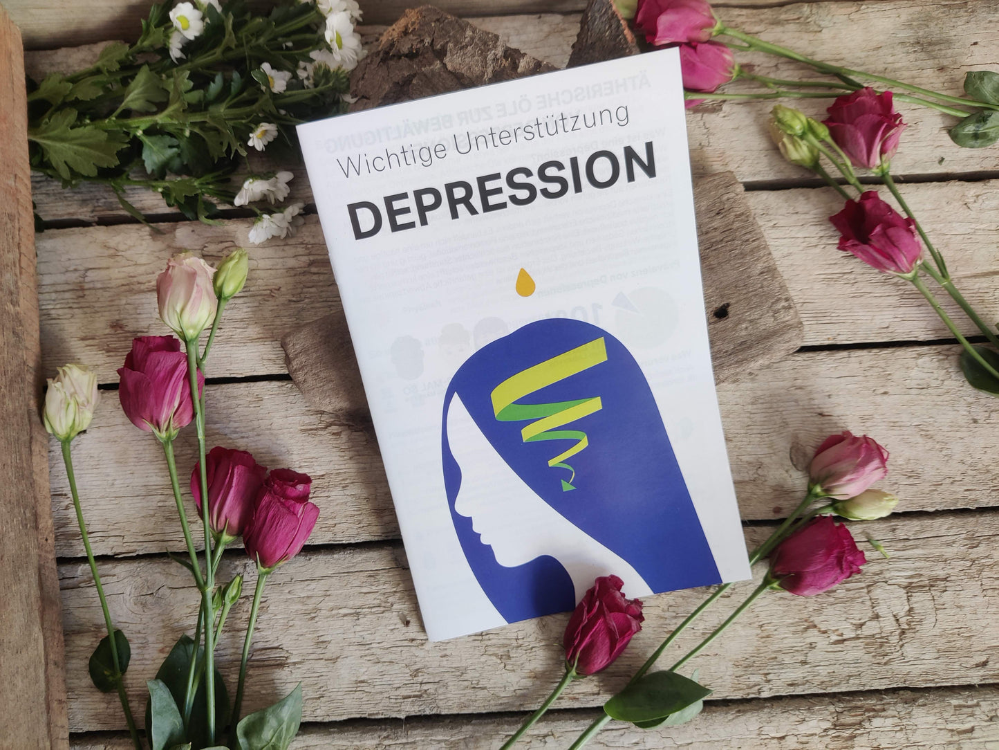 Broschüre: Wichtige Unterstützung bei DEPRESSION – Mit ätherischen Ölen neue Zuversicht finden