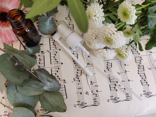 Sprühaufsatz mit langem Arm- ideal für Hals und Rachenraum