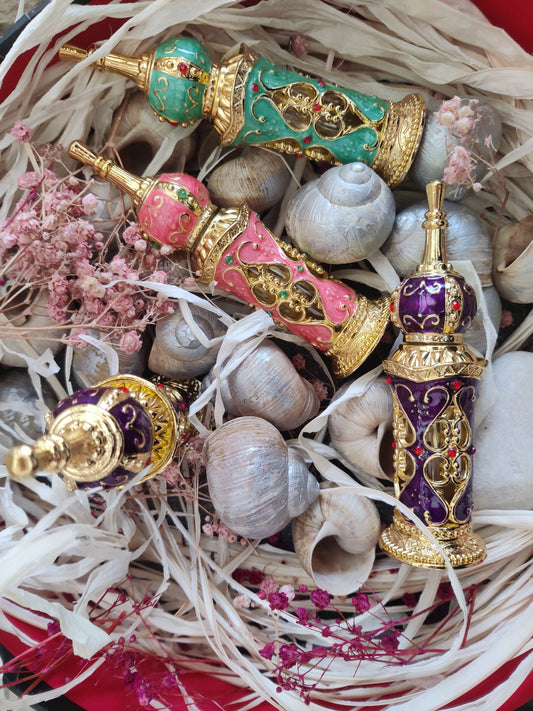 Golden Majesty – 12ml Parfumflasche im orientalischen Stil