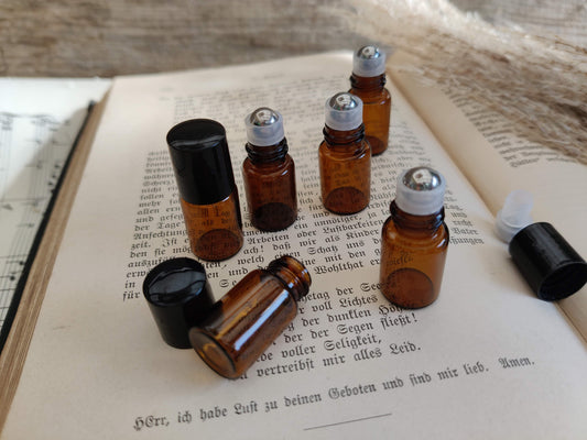 Roll-On „Braunglas“ – 2 ml Mini-Roller für unterwegs, Proben & kleine Mischungen