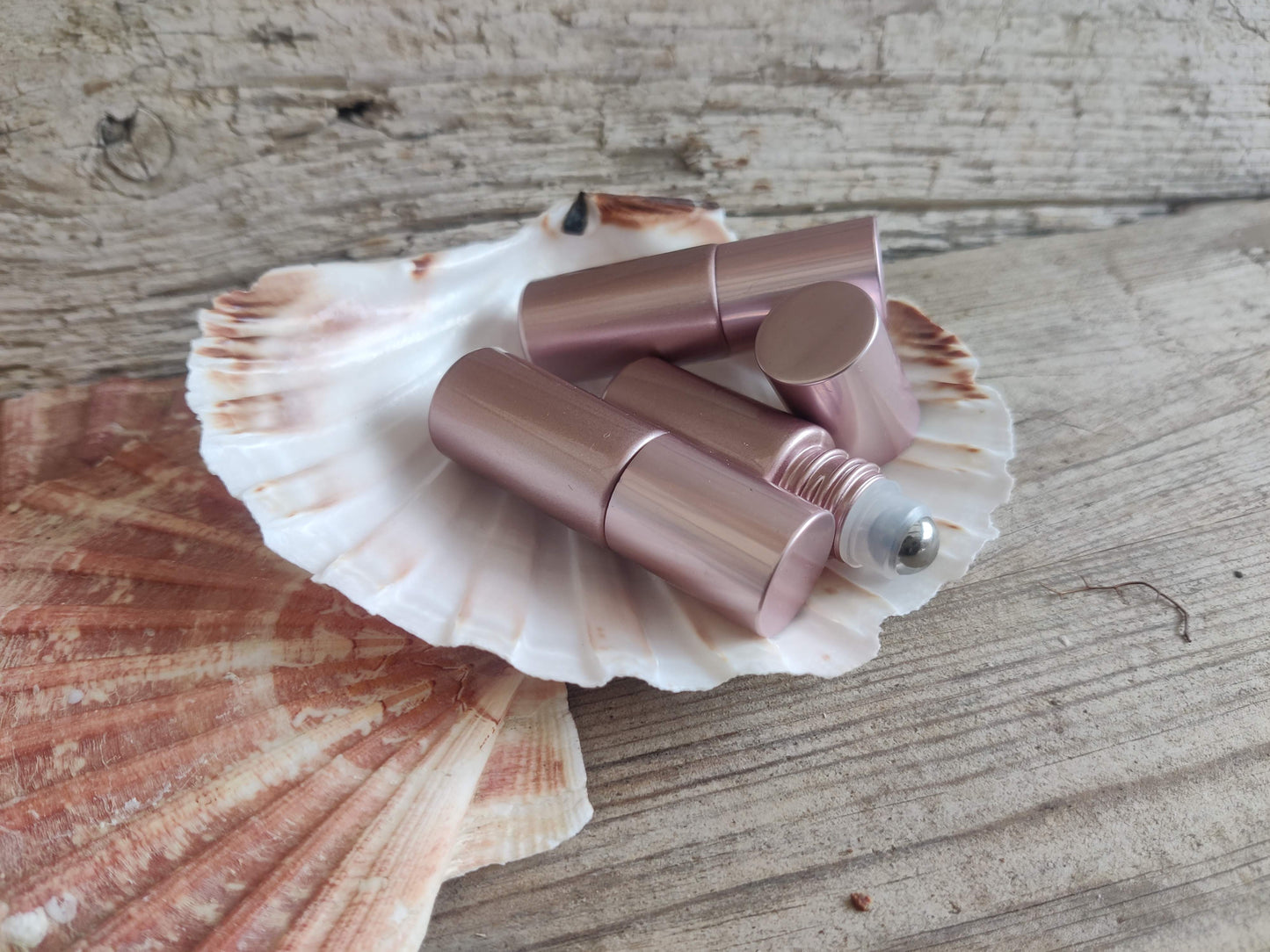 Roll On "Perlenrosa", 5ml und 10ml - der rosa Hingucker für deine Ölemischung