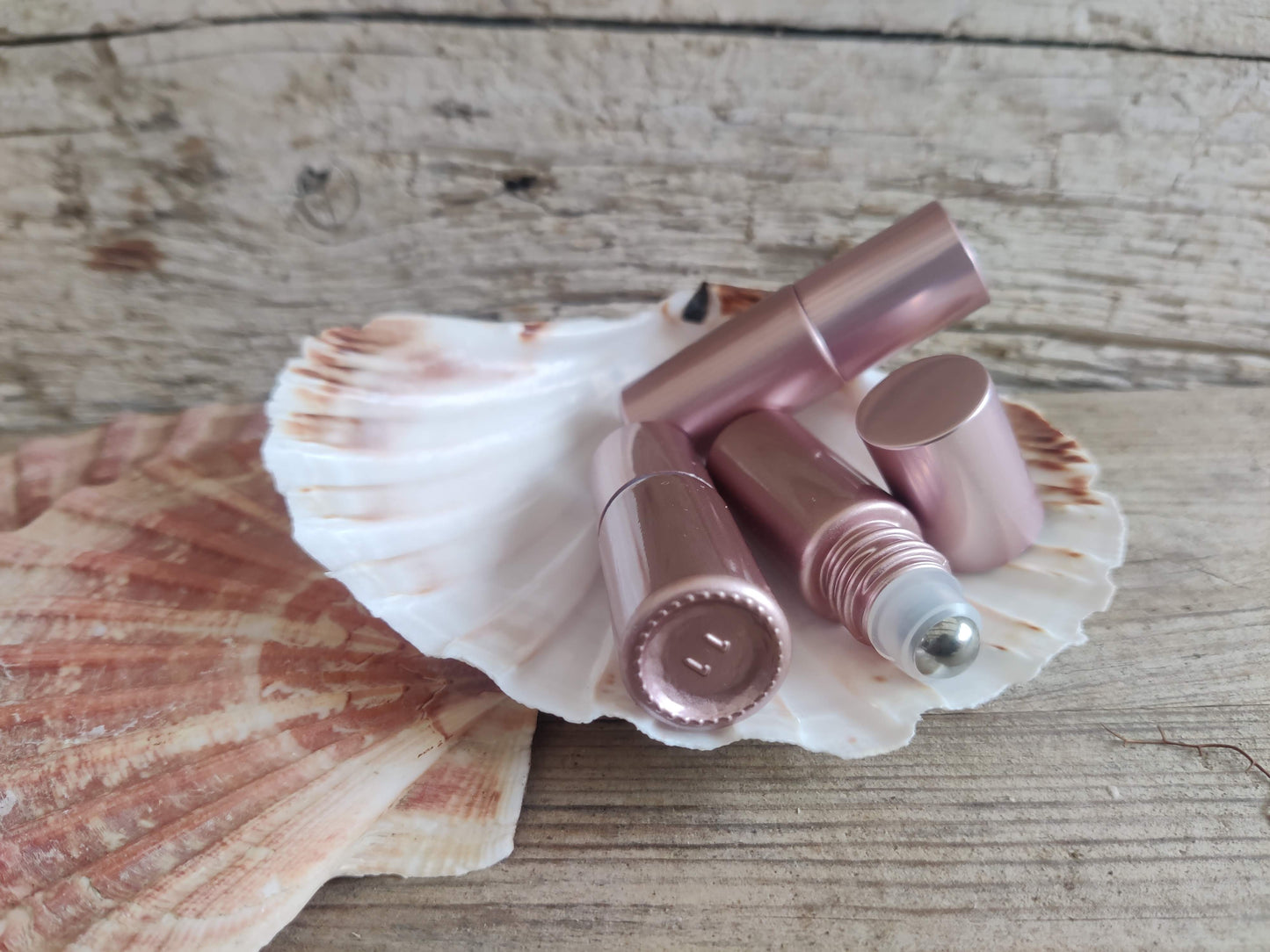 Roll On "Perlenrosa", 5ml und 10ml - der rosa Hingucker für deine Ölemischung