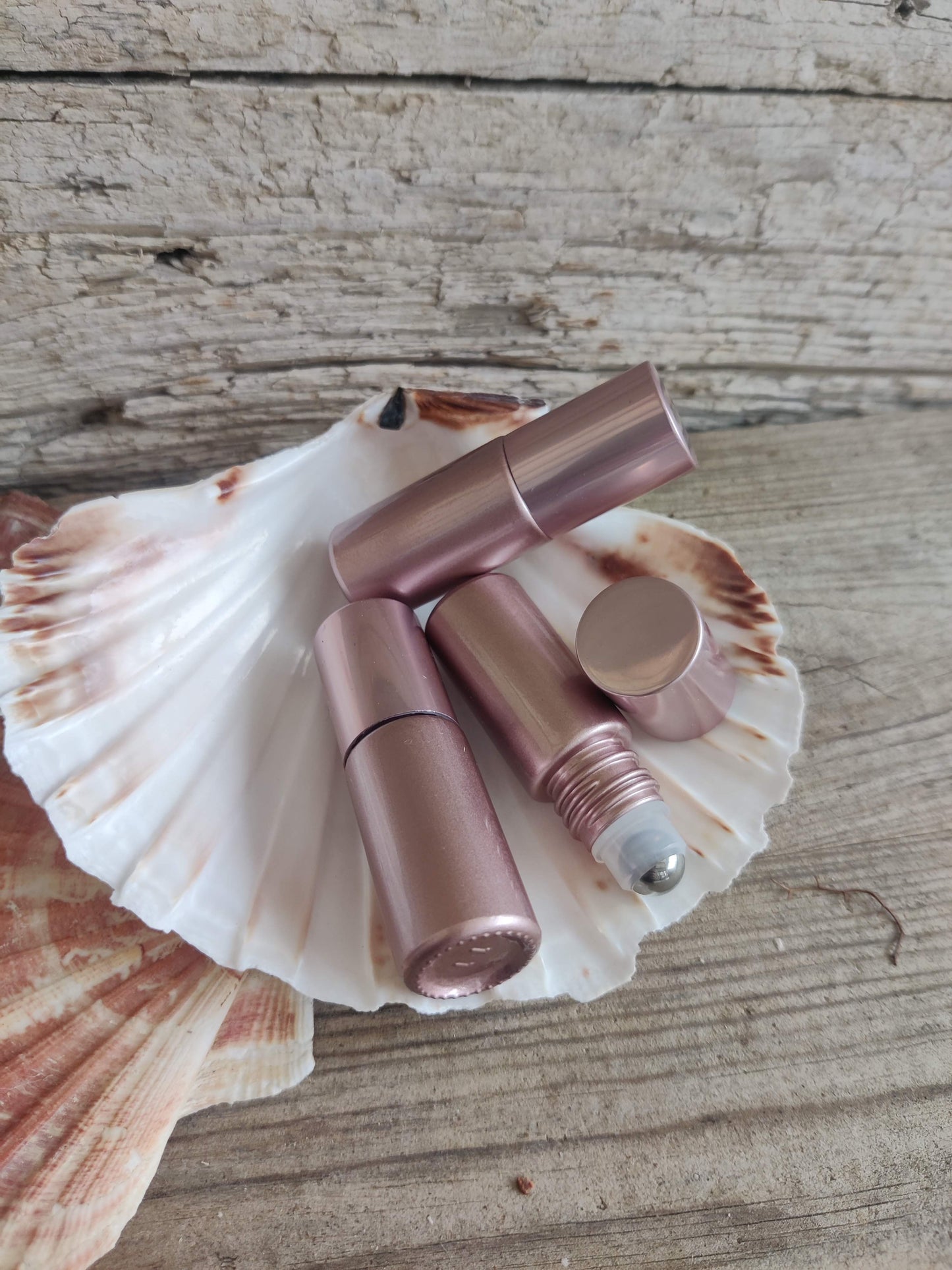 Roll On "Perlenrosa", 5ml und 10ml - der rosa Hingucker für deine Ölemischung