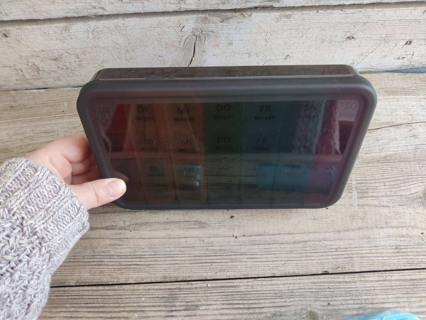 EasyPill – Bunte Supplements Pillenbox für 7 Tage
