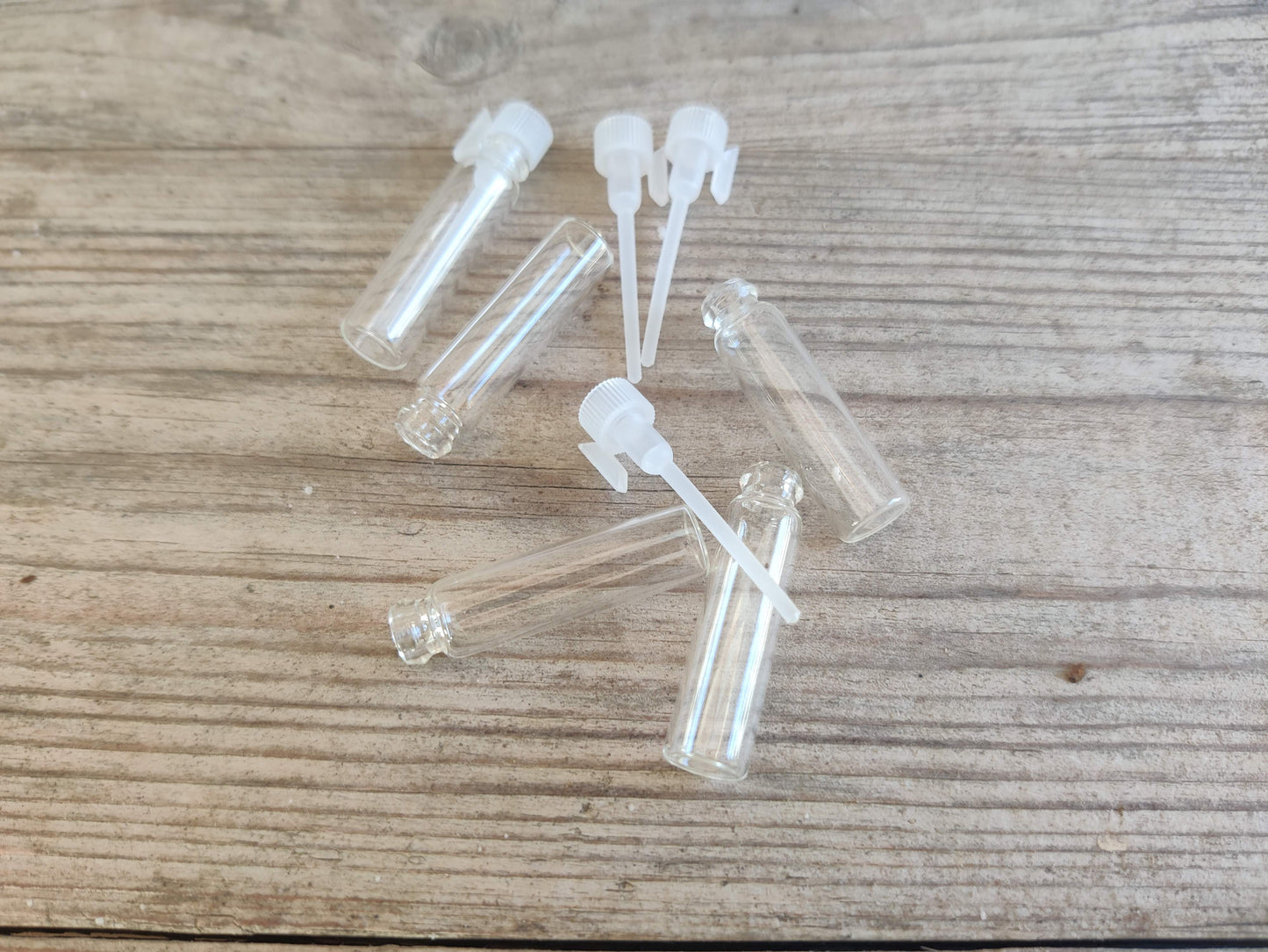 1ml Glas- Probeflasche „Pure Drop“ für ätherische Öle & Parfumproben