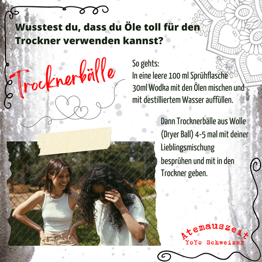 DIY: Trocknerbälle